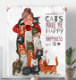 Cats make me Happy - Blanket, totes bag