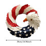 American Eagle Wreath Keep America Great