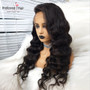 Deep Wave 13x6 Lace Front Wig Baby Hair Brazilian Remy Pre plucked 360