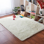 Living room  Thickened washed silk hair non-slip rug