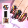 3D Magnetic Glitter Nail Polish 6ml Holographic  Black Base Needed