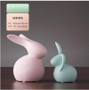 Nordic Pink Green Ceramic Deer Rabbit Figurines Home Decoration