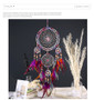 dream catcher/catchers hanging/diy decoration nordic decoration home girls room/nursery/kids decor dreamcatcher children room