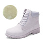 Winter boots women lace-up winter ankle boots