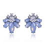 Drop rhinestone earrings