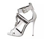 Ankle Strap Solid Belt Buckle Thin High Heels