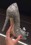 Rhinestone High Heels Cinderella Shoes Women Pumps Pointed toe