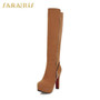 Winter Boots Fashion High Heels