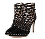 Gladiator Sandals Boots Stiletto Heel Women Shoes