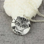 JOSEOD Pet Photo Engraved Necklace