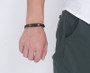 Anun Vintage Leather Men's Bracelet