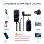 DIGITBLUE® UHF Lavalier Wireless Microphone | Recording Youtube Live Interview Mic | Noise Reduction Microphone | for iPhone Android PC