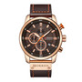 Men Waterproof Chronograph Sport Military Male Clock Top Brand Luxury Leather Man Wristwatch