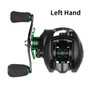 Best Baitcasting Reel 8.1:1 12+1BB Bass Fishing Reel 8KG Max Drag Left Right Hand Reel Reinforced Nylon Body White Bass YL-109