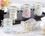 Glass Favor Jars - Wedding (Set of 12) (Available Personalized)