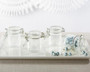 Glass Favor Jars - Wedding (Set of 12) (Available Personalized)