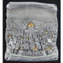 Sterling Silver Scroll Jerusalem Plaque