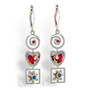 Earrings - Artistic Colorful Shapes