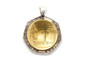 Israel & England Old, Collector'S Coin Pendant  Necklace