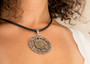 Israeli Coin Pendant Necklace -  10 New Shekel Coin Of Israel