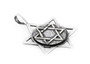 Star Of David With Star Of David Medallion