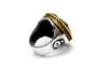 coin ring with the Wheel  coin medallion sea jewelry wheel ring ahuva coin jewelry