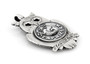 Capricorn Medallion Zodiac Astrology Pendant Necklace