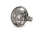 Israel coin ring - Old coins - A Half Israeli Lira