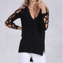 Women Sexy Hollow Out Blouse