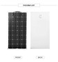 Waterproof 12V 100W Flexible Monocrystalline Solar Panel For Car/Boat/ Home