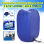 800W Folding Mini Portable Electric Clothes Dryer for Travel