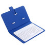 Protective Portable PU Leather Bluetooth Wireless Keyboard with Cover for iPhone Huawei Xiaomi Samsung Mobile Phone