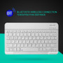 Rechargeable Ultra-thin Wireless Bluetooth Keyboard For IOS Android Windows PC iPad Tablet