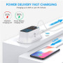 8 Port 3.0 LED Display Multi USB Charging Station for Mobile Phones Desktop