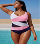 S-5XL Plus Size Women Swimsuit