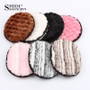 Soft Natural 3PCS Makeup Removal Cotton Flapping Sponge Puff