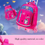 3PCS/SET On wheels Travel Backpack for Kids