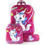Lovely Cat 3D School Trolley Luggage Bag for Kids