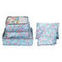 6pcs/set Luggage Suitcase Travel Organizer Cloth Packing Storage Bags