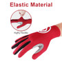 Autumn Winter Thicken Warm PU Leather Touchscreen Gloves