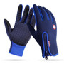 Long Full Finger Windproof Winter Thermal Cycling Touchscreen Gloves for Men & Women