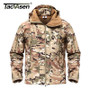 Army Camouflage Airsoft Military Tactical Winter Waterproof Jacket for Men