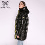 New Cotton Thick Warm Long Puffer Winter Jacket Coat for Women