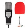 3.5mm Professional Wired Sound Podcast Studio Microphone For PC Laptop Skype MSN Microphone