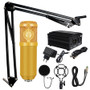 Professional BM 800 Karaoke Condenser Microphone Kits for Computer Studio Recording