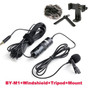 3.5mm Lavalier Lapel Microphone for Canon Nikon iPhone Android Phone