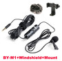 3.5mm Lavalier Lapel Microphone for Canon Nikon iPhone Android Phone