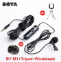 3.5mm Lavalier Lapel Microphone for Canon Nikon iPhone Android Phone