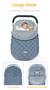 Safety Newborn Baby Car Seat Cover Sleeping Bag