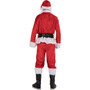 Velvet Red Christmas Santa Claus Cosplay For Men